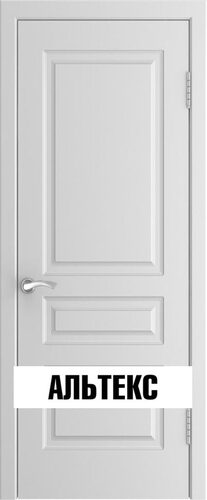 Межкомнатная дверь - Модель l-2 белая эмаль Белая эмаль