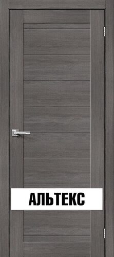 Межкомнатная дверь - Брав-21 Grey Melinga