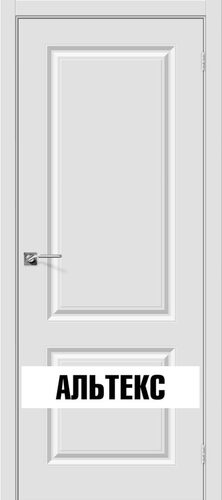Межкомнатная дверь - Скинни-12 П-23 (Белый)