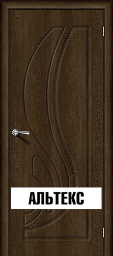 Межкомнатная дверь - Лотос-1 Dark Barnwood