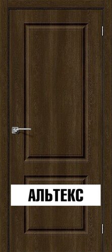 Межкомнатная дверь - Скинни-12 Dark Barnwood