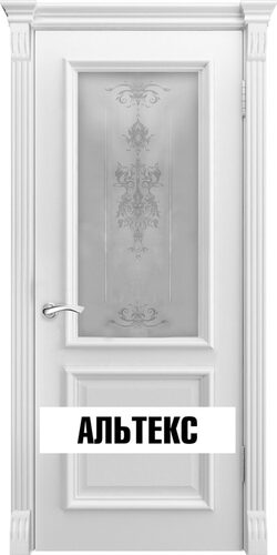Межкомнатная дверь - Модель вита Белая эмаль