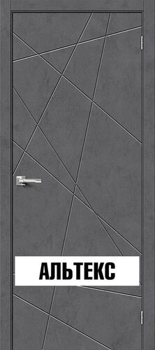 Межкомнатная дверь - Граффити-5 Slate Art
