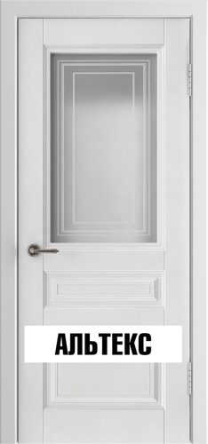 Межкомнатная дверь - Модель скин-1 Белая эмаль