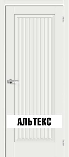 Межкомнатная дверь - Прима-10.Ф7 White Matt