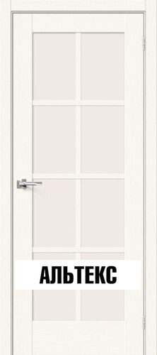 Межкомнатная дверь - Прима-11.1 White Wood