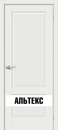 Межкомнатные двери - Прима-12.Ф7 White Matt