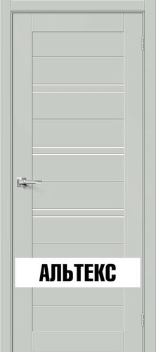 Межкомнатная дверь - Брав-28 Grey Matt
