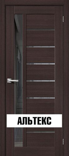 Межкомнатная дверь - Брав-27 Wenge Melinga