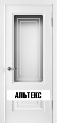 Межкомнатная дверь - Модель скин-6 Белая эмаль