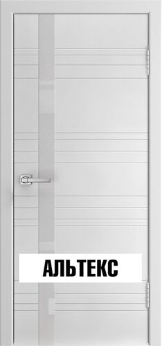 Межкомнатная дверь - Модель a-1 Белая эмаль
