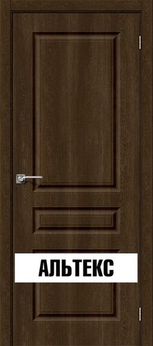 Межкомнатная дверь - Скинни-14 Dark Barnwood